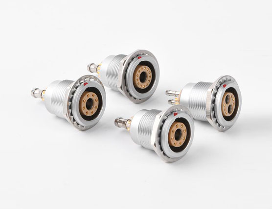 氣、電、同軸混裝航空插座