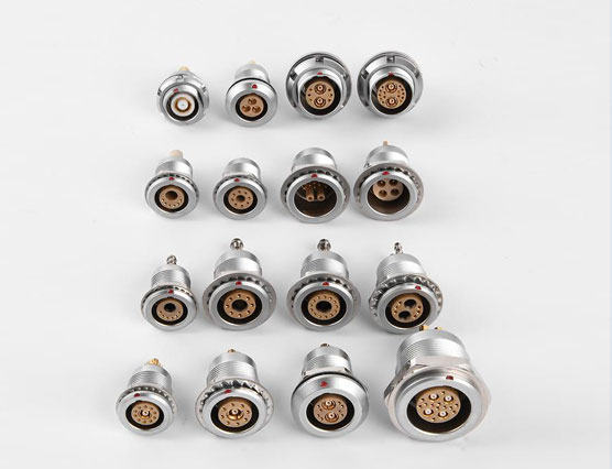 氣、電、同軸混裝航空插座