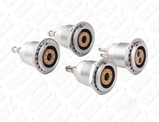 氣、電、同軸混裝航空插座