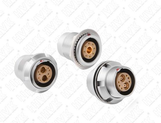 氣、電、同軸混裝航空插座