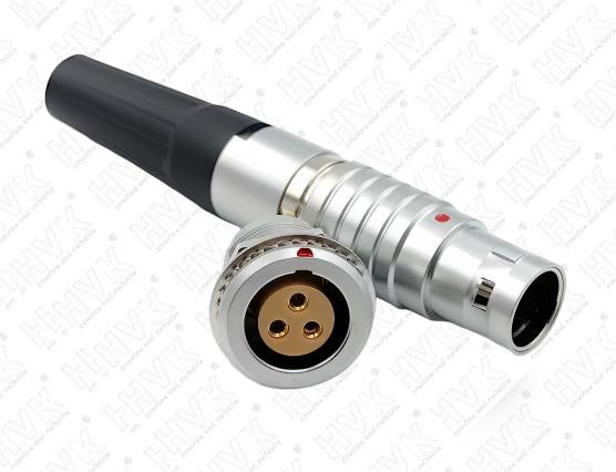 2B3芯推拉自鎖航空插頭