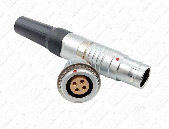 3B4芯推拉自鎖航空插頭